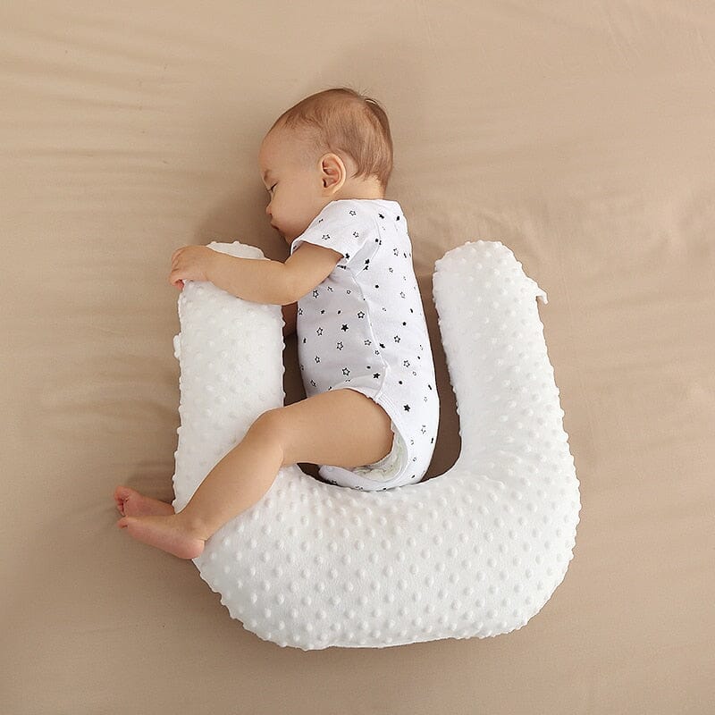 Portable Baby Nursing Pillow with Ergonomic Slope Design for Comfortable Breastfeeding and Reduced Spitting – Easy to Clean 4