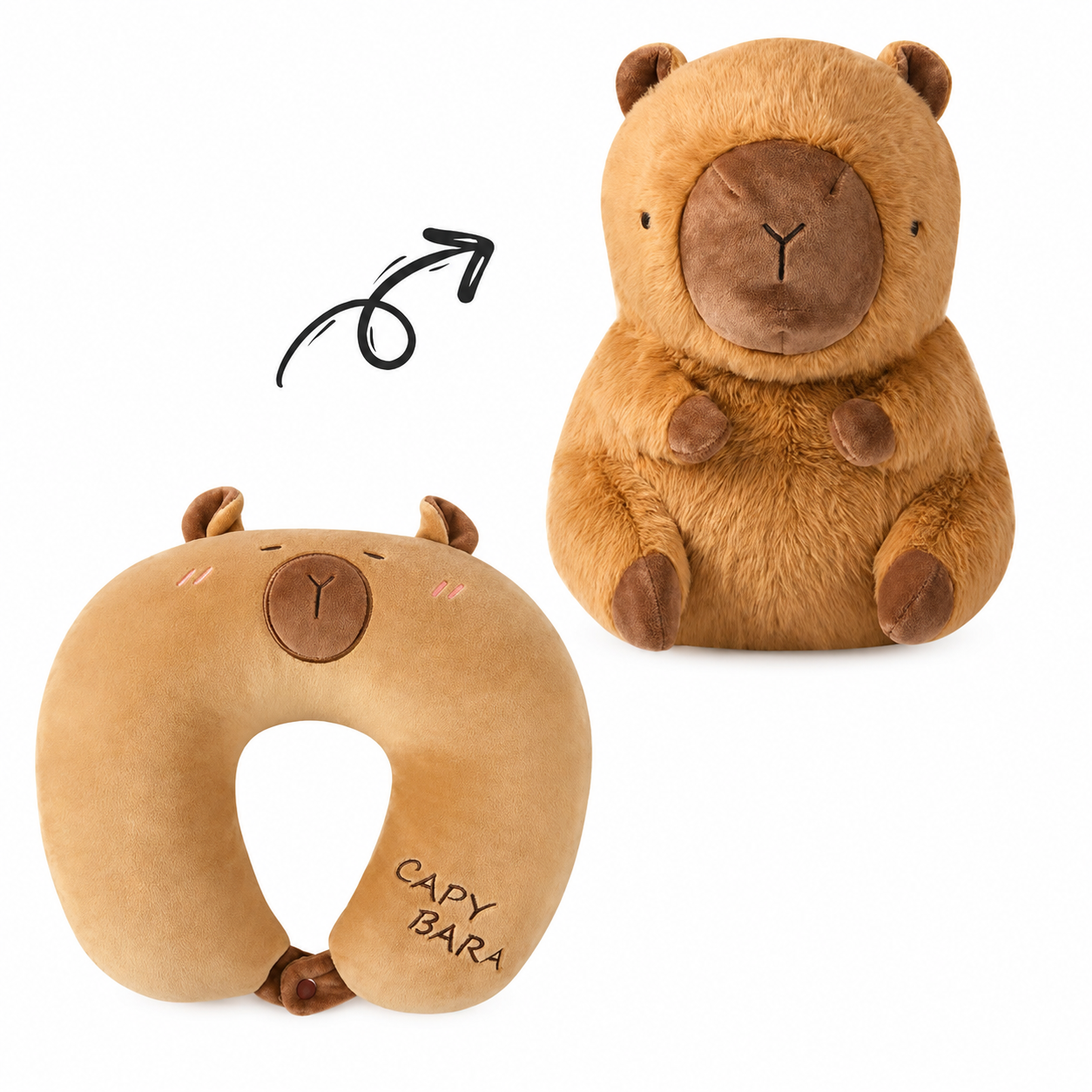 Capybara Plush Pillow