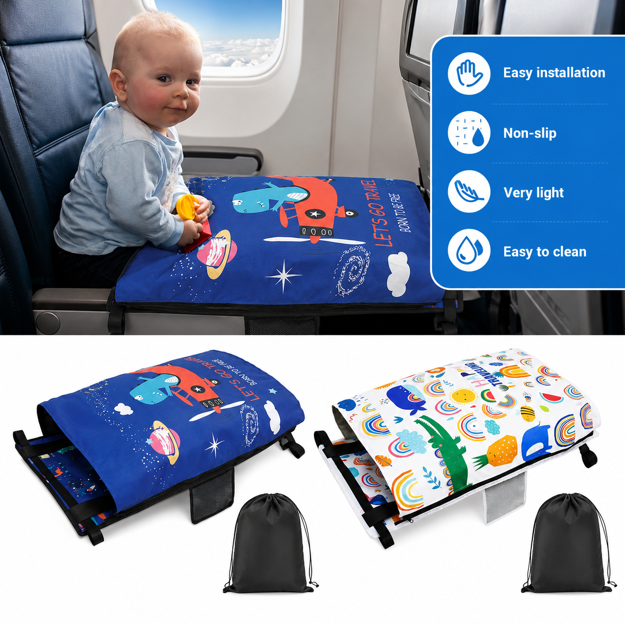 Kids Airplane Footrest