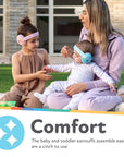 Soft Sounds Earmuffs for Kids – Adjustable Hearing Protection with Travel Bag, Noise Reduction 21dB, Comfortable Fit 4