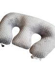 Twin Nursing Pillow for Breastfeeding and Bottle Feeding - Ergonomic Cotton Support for Comfort and Convenience 0