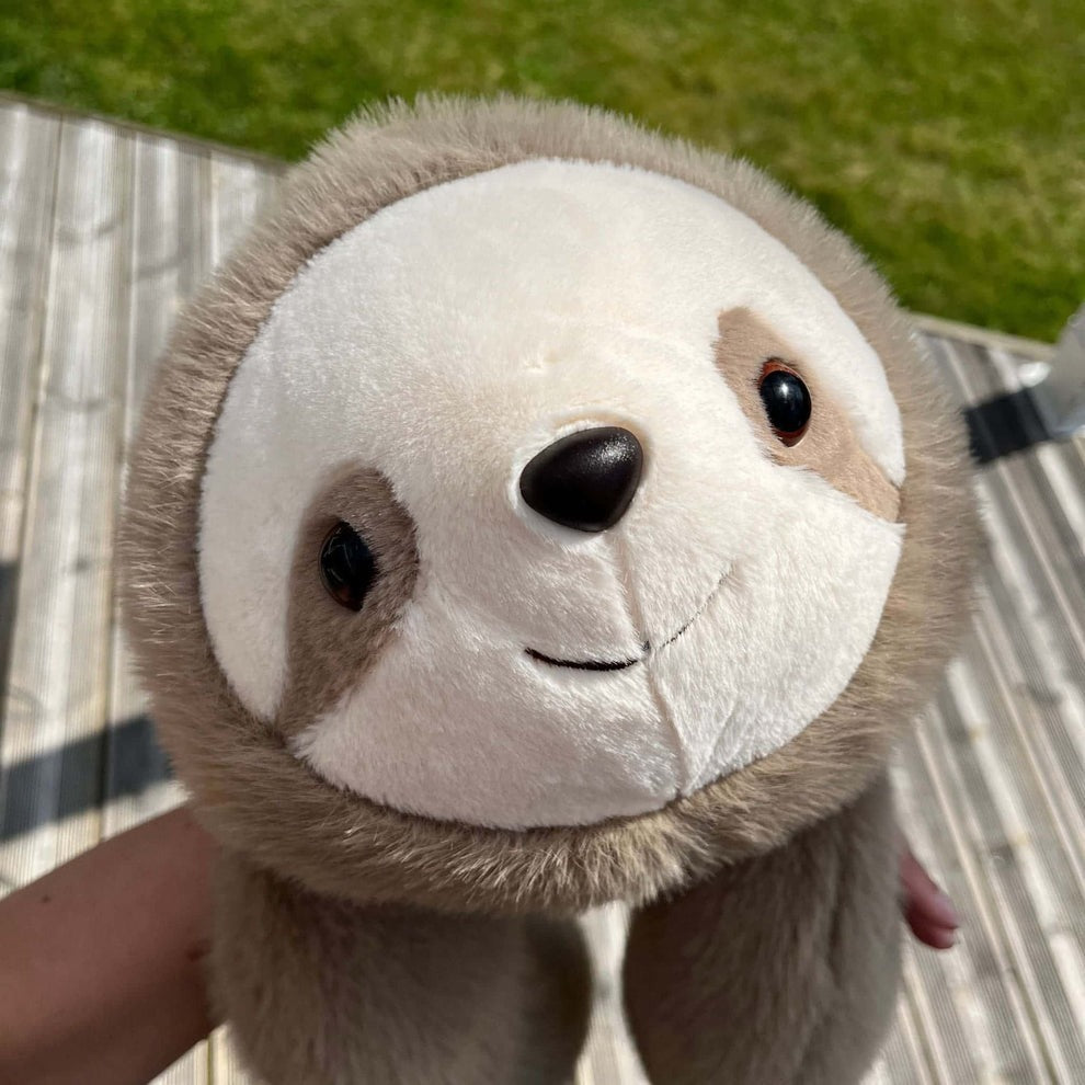 Weighted Plush Toy - Sunnie the Sloth Stuffed Animal for Stress Relief and Calmness, Soft Fabric, Perfect for Cuddling 7