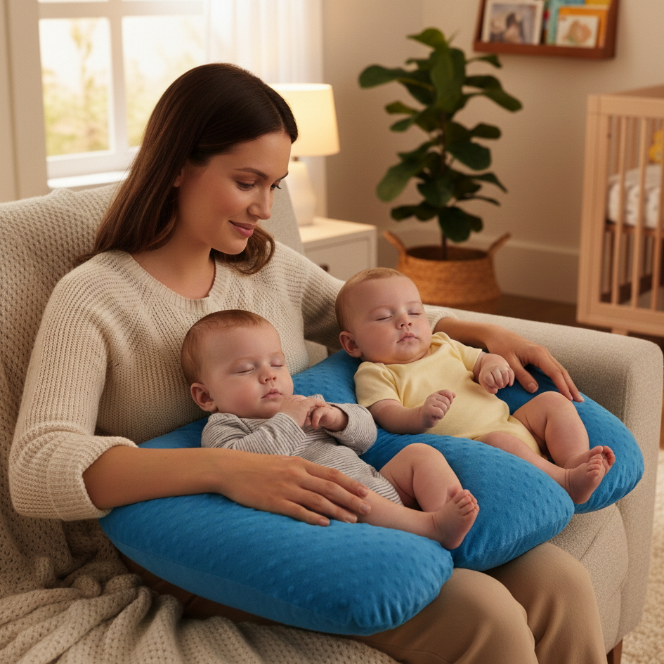 Twin Nursing Pillow Envires Baby